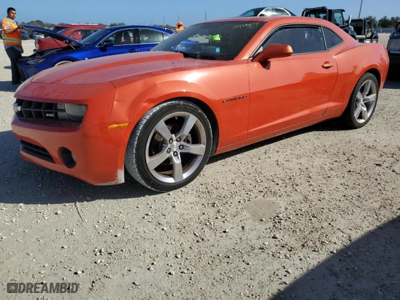 2013 Chevrolet Camaro LT with VIN 2G1FC1E36D9204624, listed as a Copart auction lot 78932224 with 0 mi miles and Salvage Title. Bid and sale history available at carsss.com. Image 1.