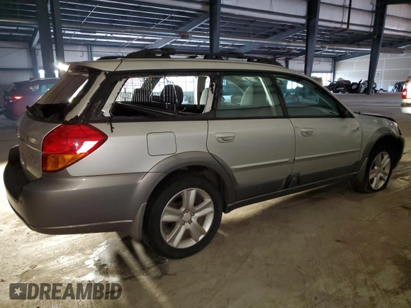 2005 Subaru Legacy Outback XT with VIN 4S4BP68C554325986, listed as a Copart auction lot 80477924 with 105,955 mi miles and Salvage title. Bid and sale history available at DreamBid. Image 3.