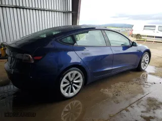 2023 Tesla Model 3 with VIN 5YJ3E1EA3PF450467, listed as a Copart auction lot 46667865 with 125,069 mi miles and Clean Title. Bid and sale history available at carsss.com. Image 3.