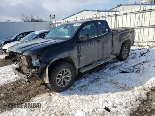 2015 GMC Canyon 4WD SLE with VIN 1GTH6BE34F1178948, listed as a Copart auction lot 89195415 with 162,510 mi miles and Salvage Title. Bid and sale history available at carsss.com. Image 1.