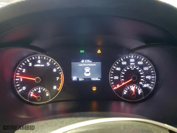 2019 Kia Optima LX with VIN 5XXGT4L34KG299285, listed as a Copart auction lot 45128335 with 78,398 mi miles and Salvage Title. Bid and sale history available at carsss.com. Image 9.