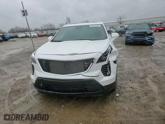 2022 Cadillac XT4 AWD Luxury with VIN 1GYFZBR43NF169994, listed as a Copart auction lot 80216334 with 49,224 mi miles and Non Repairable. Bid and sale history available at carsss.com. Image 11.
