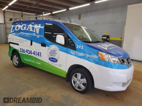 2019 Nissan NV200 SV with VIN 3N6CM0KNXKK691184, listed as a Copart auction lot 49491605 with 69,538 mi miles and Salvage title. Bid and sale history available at DreamBid. Image 4.