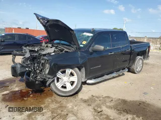 2018 Chevrolet Silverado 1500 Custom with VIN 3GCPCPEH3JG381286, listed as a Copart auction lot 78326744 with 94,144 mi miles and Non Repairable. Bid and sale history available at DreamBid. Image 1.