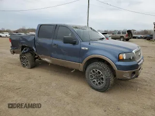 2005 Ford F-150 XLT with VIN 1FTPW145X5KB81905, listed as a Copart auction lot 54129525 with 190,622 mi miles and Non repairable. Bid and sale history available at DreamBid. Image 4.