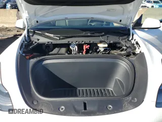 2024 Tesla Model Y with VIN 7SAYGDED9RF094494, listed as a Copart auction lot 50298115 with 7,858 mi miles and Salvage Title. Bid and sale history available at DreamBid. Image 11.