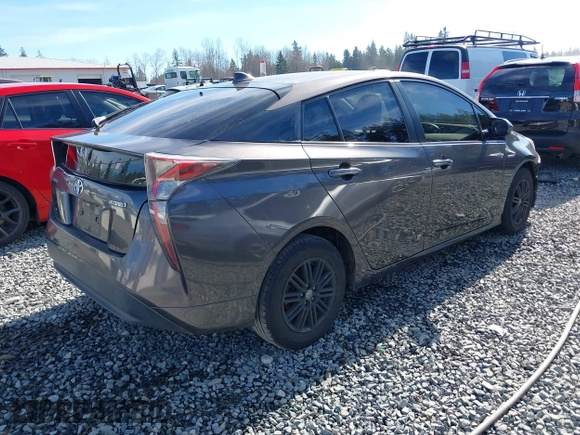 2016 Toyota Prius Four with VIN JTDKARFU7G3516014, listed as a IAAI auction lot 41671300 with 175,745 mi miles. Bid and sale history available at carsss.com. Image 4.