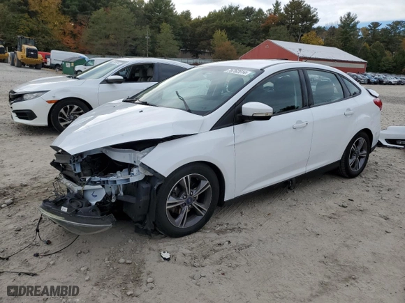 2017 Ford Focus SE with VIN 1FADP3FEXHL281032, listed as a Copart auction lot 53552065 with 50,343 mi miles and Non Repairable. Bid and sale history available at carsss.com. Image 1.