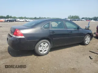 2008 Chevrolet Impala LS with VIN 2G1WB58KX89206766, listed as a Copart auction lot 60416895 with 189,415 mi miles and Salvage title. Bid and sale history available at DreamBid. Image 3.