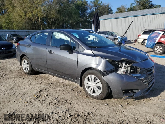 2024 Nissan Versa S with VIN 3N1CN8DV6RL871975, listed as a Copart auction lot 49680405 with 31,801 mi miles and Salvage Title. Bid and sale history available at DreamBid. Image 4.
