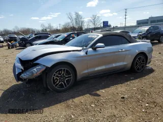 2020 Ford Mustang EcoBoost with VIN 1FATP8UH5L5146916, listed as a Copart auction lot 52550215 with 79,247 mi miles and Salvage title. Bid and sale history available at DreamBid. Image 1.