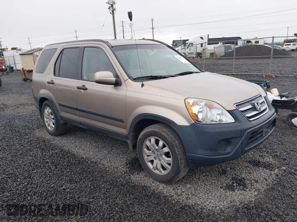 2006 Honda CR-V EX with VIN JHLRD78876C053190, listed as a IAAI auction lot 41906931 with 246,343 mi miles and . Bid and sale history available at carsss.com. Image 1.