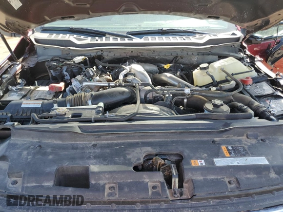 2023 Ford F-250 XL with VIN 1FT7W2BT0PEC05492, listed as a Copart auction lot 47969505 with 31,998 mi miles and Salvage title. Bid and sale history available at DreamBid. Image 11.