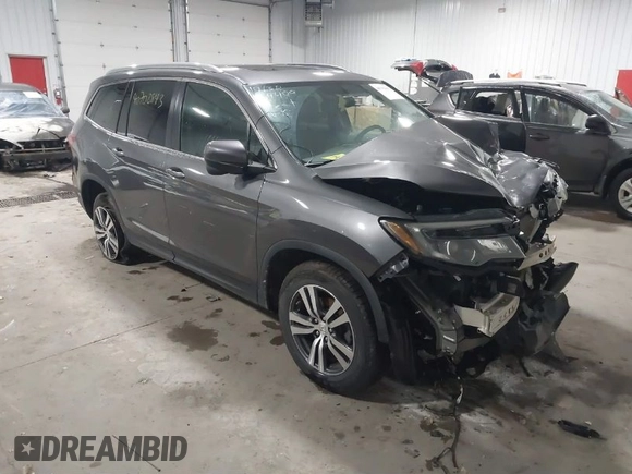2017 Honda Pilot EX-L with VIN 5FNYF6H51HB080796, listed as a IAAI auction lot 40702843 with Not Provided miles and . Bid and sale history available at DreamBid. Image 1.