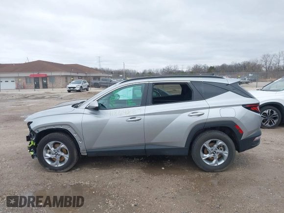 2024 Hyundai Tucson SEL with VIN 5NMJBCDE4RH316729, listed as a IAAI auction lot 41864837 with 46,281 mi miles. Bid and sale history available at carsss.com. Image 15.