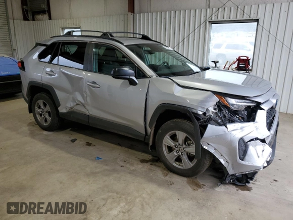 2023 Toyota RAV4 Hybrid LE with VIN 4T3LWRFV1PU092924, listed as a Copart auction lot 45998165 with 20,368 mi miles and Salvage Title. Bid and sale history available at carsss.com. Image 4.