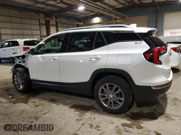 2023 GMC Terrain SLT with VIN 3GKALVEG0PL116802, listed as a Copart auction lot 48240075 with 56,471 mi miles and Clean Title. Bid and sale history available at carsss.com. Image 2.