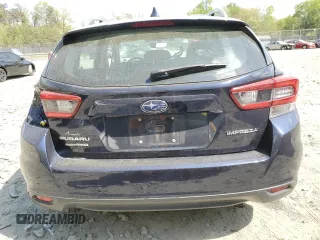 2020 Subaru Impreza Premium with VIN 4S3GTAD67L3719761, listed as a Copart auction lot 54296665 with 54,328 mi miles and Salvage title. Bid and sale history available at DreamBid. Image 6.