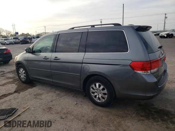 2009 Honda Odyssey EX-L with VIN 5FNRL387X9B029215, listed as a Copart auction lot 51149365 with 217,280 mi miles and Salvage Title. Bid and sale history available at carsss.com. Image 2.