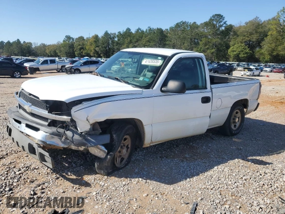 2004 Chevrolet Silverado 1500 Work Truck with VIN 1GCEC14T94Z334469, listed as a Copart auction lot 47420335 with 222,497 mi miles and Salvage Title. Bid and sale history available at carsss.com. Image 1.
