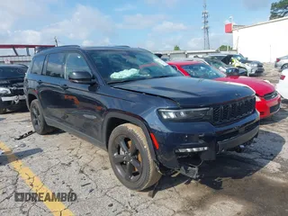 2024 Jeep Grand Cherokee Limited with VIN 1C4RJJBG8R8941215, listed as a IAAI auction lot 42372706 with 37,679 mi miles and . Bid and sale history available at DreamBid. Image 1.