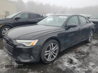 2021 Audi A6 Premium Plus with VIN WAUE3AF23MN059531, listed as a Copart auction lot 44207475 with 110,911 mi miles and Salvage Title. Bid and sale history available at carsss.com. Image 1.