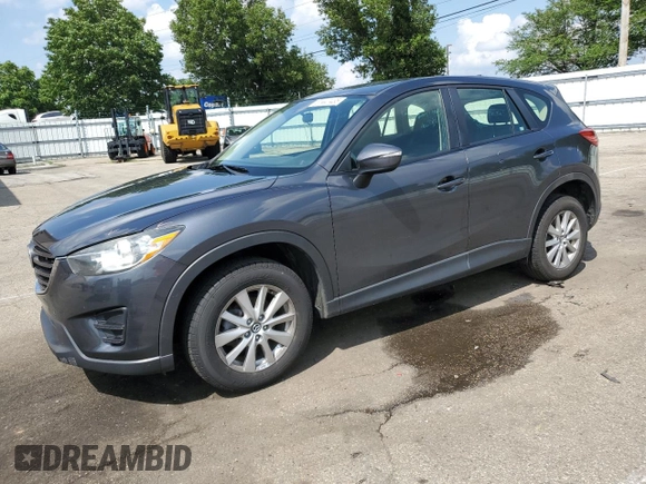 2016 Mazda CX-5 Sport z VIN JM3KE2BY4G0632946, wystawiony jako Copart lot #61447435 z przebiegiem 178 492 mil mil oraz Szkoda całkowita • Salvage title. Historia ofert i sprzedaży dostępna na DreamBid. Obrazek 1.
