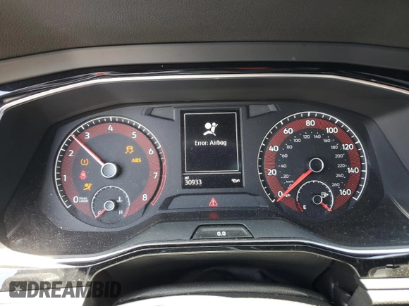 2021 Volkswagen Jetta S with VIN 3VW6T7BU0MM070284, listed as a Copart auction lot 61161395 with 30,933 mi miles and Salvage title. Bid and sale history available at DreamBid. Image 9.