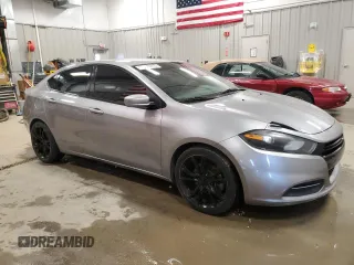 2016 Dodge Dart SE z VIN 1C3CDFAA3GD555625, wystawiony jako Copart lot #59043415 z przebiegiem 133 351 mil mil oraz Czysty tytuł • Clean title. Historia ofert i sprzedaży dostępna na DreamBid. Obrazek 4.