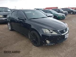 2006 Lexus IS 350 with VIN JTHBE262262002620, listed as a IAAI auction lot 42111981 with Not Provided miles and . Bid and sale history available at DreamBid. Image 1.
