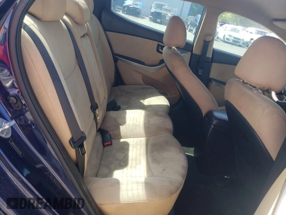 2013 Hyundai Elantra GLS с VIN 5NPDH4AE1DH332789, выставлен на аукционе Copart как лот 63029535 с пробегом Не указан миль и Чистый • Clean title. История ставок и продаж доступна на DreamBid. Изображение 10.