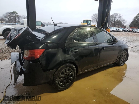 2012 Kia Forte EX with VIN KNAFU4A28C5636367, listed as a Copart auction lot 44950495 with 241,244 mi miles and Salvage Title. Bid and sale history available at carsss.com. Image 3.