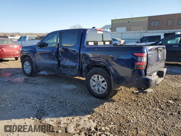 2023 Nissan Frontier SV with VIN 1N6ED1EJ2PN607691, listed as a Copart auction lot 42690445 with 14,533 mi miles and Salvage title. Bid and sale history available at DreamBid. Image 2.