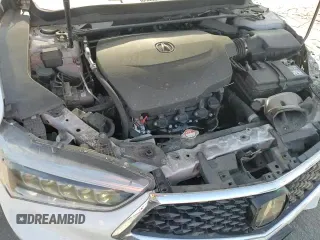 2019 Acura TLX Technology with VIN 19UUB2F42KA001912, listed as a Copart auction lot 61091705 with 128,874 mi miles and Salvage title. Bid and sale history available at DreamBid. Image 16.