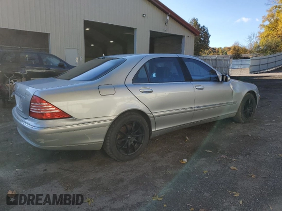 2006 Mercedes-Benz S 430 with VIN WDBNG83J86A461436, listed as a Copart auction lot 74079764 with 153,399 mi miles and Salvage Title. Bid and sale history available at carsss.com. Image 3.
