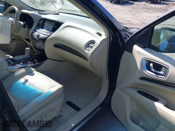 2014 Infiniti QX60 with VIN 5N1AL0MN9EC508017, listed as a IAAI auction lot 41591790 with 112,806 mi miles. Bid and sale history available at carsss.com. Image 5.