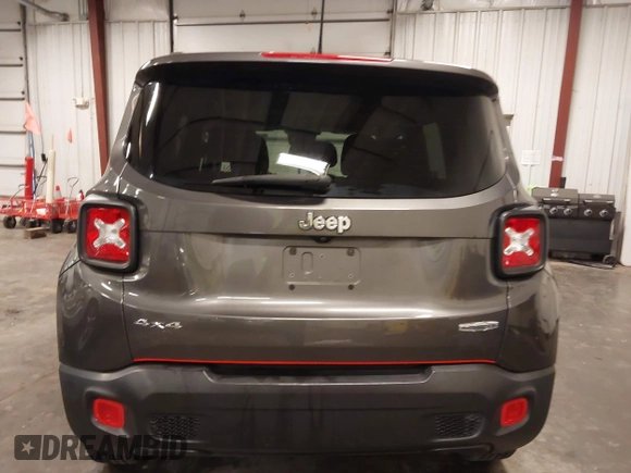 2017 Jeep Renegade Altitude with VIN ZACCJBBB8HPE95509, listed as a IAAI auction lot 42523316 with 163,040 mi miles and . Bid and sale history available at DreamBid. Image 17.