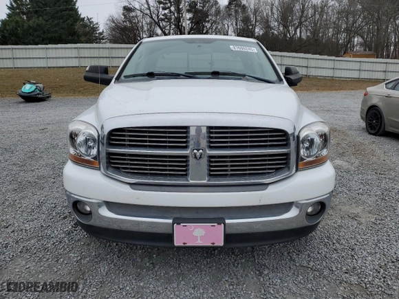 2006 Dodge Ram 1500 ST with VIN 1D7HA18N26S600981, listed as a Copart auction lot 87699245 with 166,514 mi miles and Salvage Title. Bid and sale history available at carsss.com. Image 5.