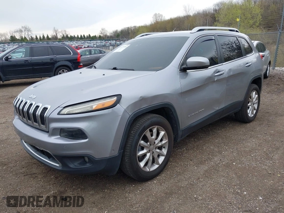 2014 Jeep Cherokee Limited z VIN 1C4PJMDB7EW197154, wystawiony jako IAAI lot #42079118 z przebiegiem 153 300 mil mil oraz . Historia ofert i sprzedaży dostępna na DreamBid. Obrazek 17.