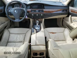 2008 BMW 5 Series 535xi with VIN WBANV93518CZ65377, listed as a Copart auction lot 54707605 with 197,653 mi miles and Clean Title. Bid and sale history available at carsss.com. Image 8.