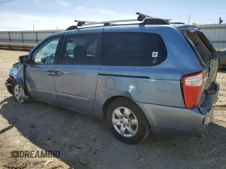 2008 Kia Sedona EX with VIN KNDMB233386237457, listed as a Copart auction lot 53727365 with 246,238 mi miles and Salvage Title. Bid and sale history available at carsss.com. Image 2.
