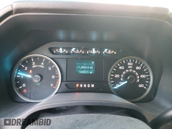 2019 Ford F-150 XL with VIN 1FTFX1E54KFA92939, listed as a Copart auction lot 88313605 with 59,262 mi miles and Salvage title. Bid and sale history available at DreamBid. Image 9.