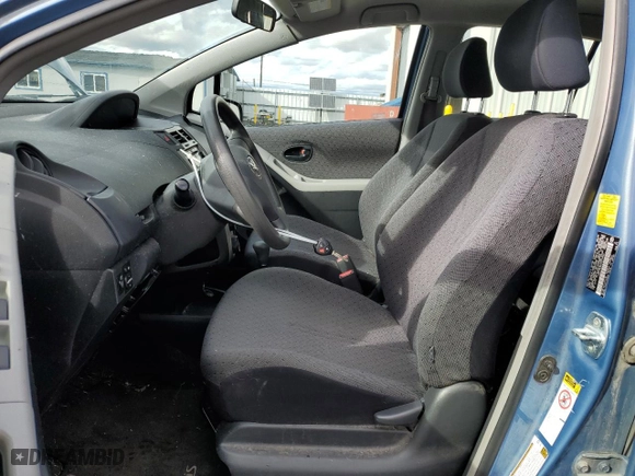 2010 Toyota Yaris with VIN JTDKT4K36A5279960, listed as a Copart auction lot 51266235 with 161,379 mi miles and Clean Title. Bid and sale history available at carsss.com. Image 7.