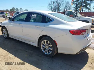 2015 Chrysler 200 C with VIN 1C3CCCCG1FN517290, listed as a IAAI auction lot 41813375 with 91,131 mi miles and . Bid and sale history available at DreamBid. Image 3.