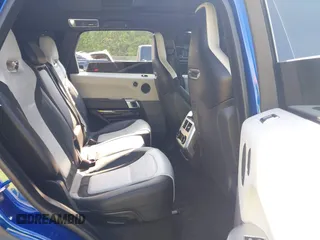 2021 Land Rover Range Rover Sport SVR with VIN SALWZ2RE4MA781110, listed as a IAAI auction lot 42143199 with 26,473 mi miles and . Bid and sale history available at DreamBid. Image 8.