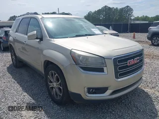 2013 GMC Acadia SLT with VIN 1GKKRRKD4DJ157487, listed as a IAAI auction lot 42096455 with 178,079 mi miles. Bid and sale history available at carsss.com. Image 1.