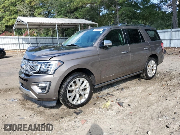 2019 Ford Expedition Platinum with VIN 1FMJU1LT2KEA16948, listed as a Copart auction lot 71663304 with 88,009 mi miles and Salvage Title. Bid and sale history available at carsss.com. Image 1.