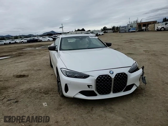 2022 BMW 4 Series 430i xDrive with VIN WBA73AP01NCH62891, listed as a Copart auction lot 43807205 with 49,658 mi miles and Salvage Title. Bid and sale history available at DreamBid. Image 11.
