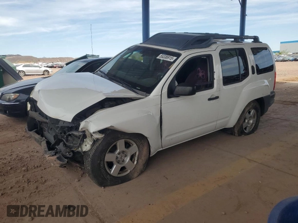 2007 Nissan Xterra SE z VIN 5N1AN08U77C515644, wystawiony jako Copart lot #55336915 z przebiegiem 248 478 mil mil oraz Szkoda całkowita • Salvage title. Historia ofert i sprzedaży dostępna na DreamBid. Obrazek 1.