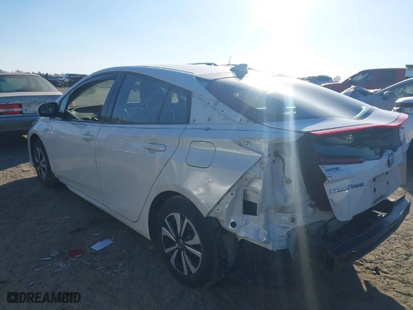 2018 Toyota Prius Prime Plus with VIN JTDKARFP0J3092189, listed as a IAAI auction lot 41614683 with 85,012 mi miles. Bid and sale history available at carsss.com. Image 3.